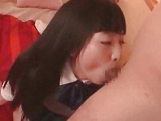 Petite japanese  wants her macho man to lick her cave