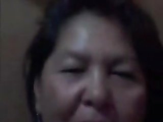 Old Bella 65 from Philippines fucking on Skype